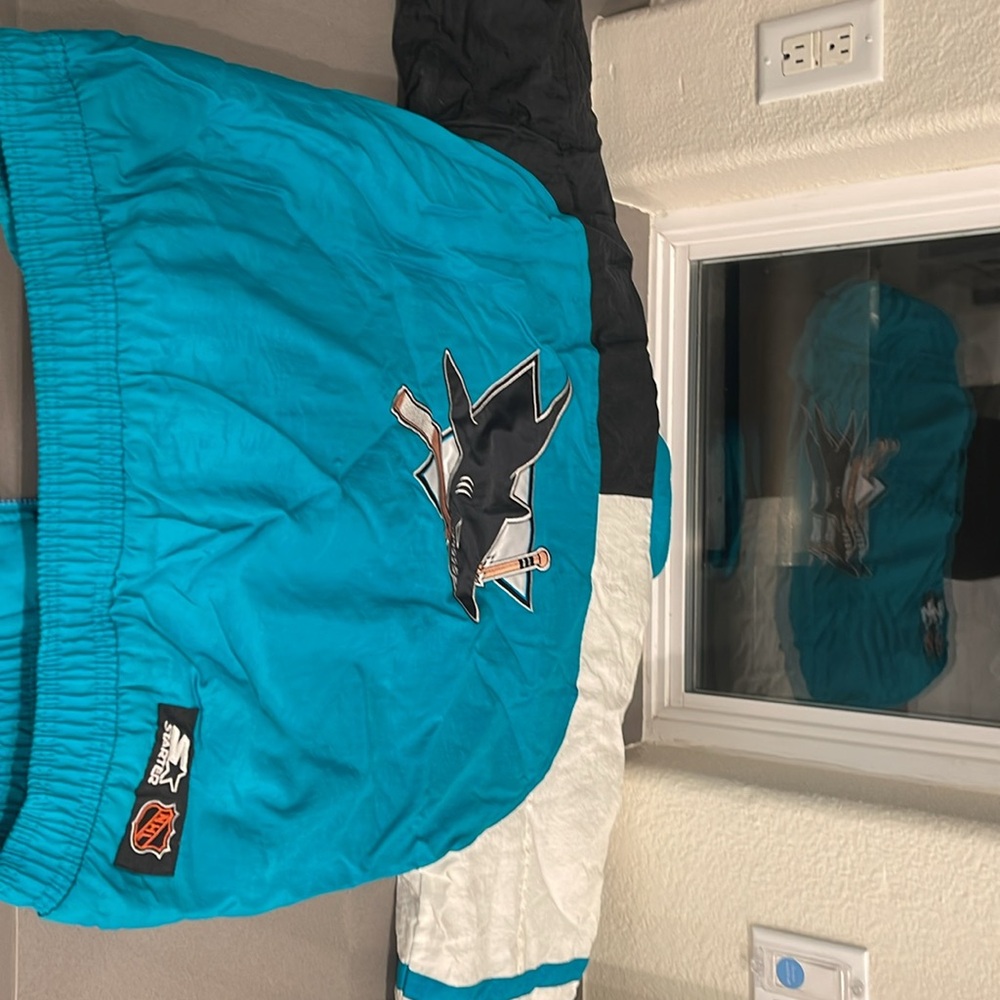 Authentic Starter Vintage Sharks Jacket - image 2